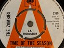 The Zombies - Time of the Season - VERY RARE UK PROMOTIONAL ISSUE
