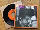 Bob Dylan RARE I Want You Vinyl 7” Single MONO Germany 1966