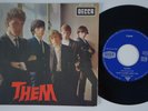 THEM Gloria +3 *FIRST PRESS* June 1965 France EP french garage psych mod HEAR