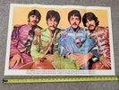 The Beatles Sgt Pepper original 1967 UK FAN CLUB POSTER UNUSED UNMOLESTED V RARE