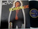 AC DC Powerage LP Blue Albert Productions AUSTRALIA NM  Bon Scott
