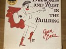 JOAN BAEZ Diamonds And Rust In The Bullring LP 1989 Gold Castle 71321 STRONG VG+