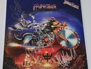Painkiller by Judas Priest Record, 2017 Signed ROB HALFORD IAN HILL SCOTT TRAVIS