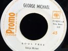 George Michael‎–Soul Free CBS ‎7114691 COSTA RICA PRESS PROMO