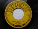 WILL MERCER 45 'YOU'RE JUST MY KIND' USA SUN KILLER 1959 MEMPHIS ROCKABILLY VG++