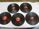 VINTAGE HIS MASTERS VOICE/GRAMOPHONE CO. ENGLAND 78 CLASSICAL/OPERETTA RECORDS 