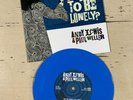 Andy Lewis & Paul Weller Are You Trying To Be Lonely? 7” Blue Vinyl (Tested)
