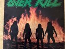 Overkill Feel The Fire original 1985 Megaforce vinyl LP MRI 1469