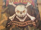 STEVE EARLE - COPPERHEAD ROAD open shrink VINYL LP  rarität