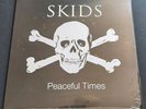 SKIDS PEACEFUL TIMES SIGNED WHITE VINYL ALBUM LP 2019 mint sealed richard jobson