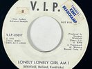 VELVELETTES Lonely Lonely Girl Am I V.I.P. Northern Soul Promo VG+ 45 HEAR
