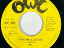 WEE Find Me, Love Me / Can You Boogie Real Hard Owl Modern Soul Funk 45 HEAR