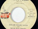 SEAN (MR. ESQUIRE) TAYLOR Never Do I Worry Rare Northern Soul 45 HEAR