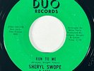 SHERYL SWOPE Run to Me / Are You Gonna Do This Right This Time Duo VG+ 45 HEAR