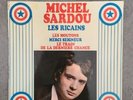 Disque Vinyle 45t Michel Sardou Les Ricains