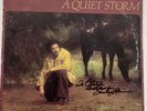 Smokey Robinson A Quiet Storm signed vinyl Mowtown Tamla T6-337S1