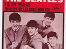The Beatles I'LL CRY INSTEAD 45rpm Capitol 5234 1964 Picture Sleeve NEAR MINT