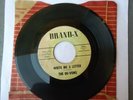 Rare doo wop The Du Vons  brand X label  Write me a letter, Come back baby 45