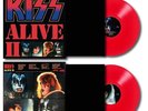 KISS 'Alive' II ' Vinyl  2 Lps RED  Vinyl Euro Pressing Non-Gatefold