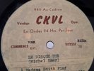  Edith Piaf 78 tours 78 RPM exemplaire Unique Radio Canada CKVL  pressage USA