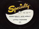 LITTLE RICHARD Good Golly Miss Molly/Hey Hey Hey Hey '58 RocknRoll Specialty 624