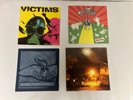 4 Punk/Thrash Rock LPs  They And The Children Asthma Attaq Victims Credentials