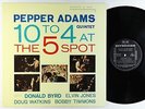Pepper Adams Quintet - 10 To 4 At The 5-Spot LP - Riverside Japan SMJ-6129 VG++