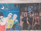 Aqua 2 LP VINYL SET Aquarium WHITE Color Aquarius BLUE Colour Barbie Doctor