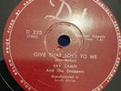 78 rpm-Rockabilly-Ray Campi-It Ain’t Me/Give That Love To Me