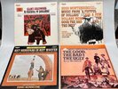 4 Spaghetti Western LP's. Ennio Morricone, Clint Eastwood. A Fistful Of Dollars