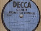 HEINZ**YOU WERE THERE**ACETATE**BEAT**JOE MEEK**THE DECCA LABEL**HEAR BOTH SIDES