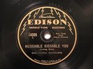 JAZZ CALIFORNIA RAMBLERS Huggable Kissable You/I Get The Blues EDISON THIN 14005