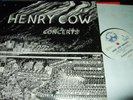 HENRY COW : CONCERTS 2LP 1976 COMPENDIUM FIDARDO 1 NORWAY