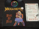MEGADETH Wake Up Dead (Capitol UK 1st Press 12