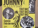 Rare SP 45T Johnny Hallyday ‎– Tout Bas Tout Bas Tout Bas / Denmark 1962