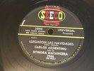 LATIN Seeco 78 RPM Carlos Argentino & Sonora Matancera - Llegaron… 7944 E+