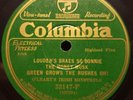 78 RPM O'Leary's Irish Minstrels Columbia 33147-F The Minstrels Favorite