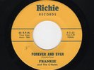 '61 R&B White DooWop/Instro FRANKIE/C-NOTES Forever & Ever/Fade Out RICHIE HEAR