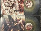 Immolation Acts Of God 2LP Signed Clear Gold Splatter Vinyl Cannibal Corpse