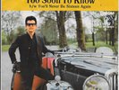 Roy Orbison Too Soon To Know 45 rpm record & Picture Sleeve