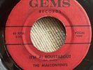THE MALCONTENTS Roustabout/Motivated Action GEMS Garage/Surf 45 RPM 7” RARE VG-