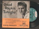 ELVIS PRESLEY,Good rockin' tonight,UK HMV EP 8256.Rarest