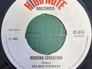 DELANO STEWART GAYSTERS Rocking Sensation One Look HIGH NOTE HS014 UK 1969 7” EX