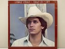 George Strait Strait Country Album 1981 Vinyl LP Record RARE