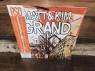 Matt & Kim Grand - YELLOW WITH ORANGE & BLACK SPLATTER + BONUS 7 INCH V (New)