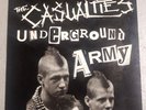 The Casualties Underground Army LP rare red vinyl Exploited GBH Discharge NYHC
