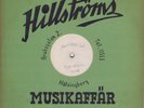 CARL WOITSCHACH Die Fahne Hoch Horst Wessel Lied Swedish 1950s White Label 78rpm