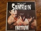 Samhain Initium 4th press U.S. 1991 black translucent Vinyl LP Excellent