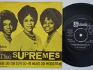 DIANA ROSS & SUPREMES Where Did Our Love Go RARE Denmark 45 Tamla Motown HEAR