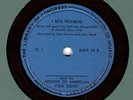 MUDDY WATERS LIBRARY OF CONGRESS 78 RED WAX PLUS LOMAX SHEET / LYRICS